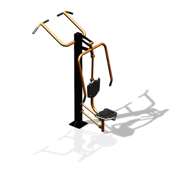 Уличный тренажер "Жим от груди Турник" УТ341 в Мурманске
