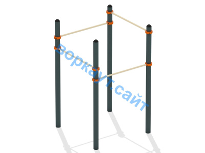 Турник четырехуровневый ВС-11 в Мурманске